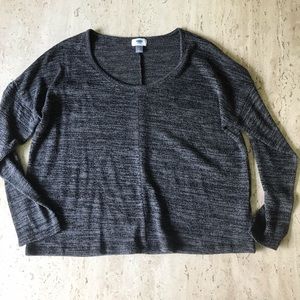 Gray Old Navy Long Sleeve